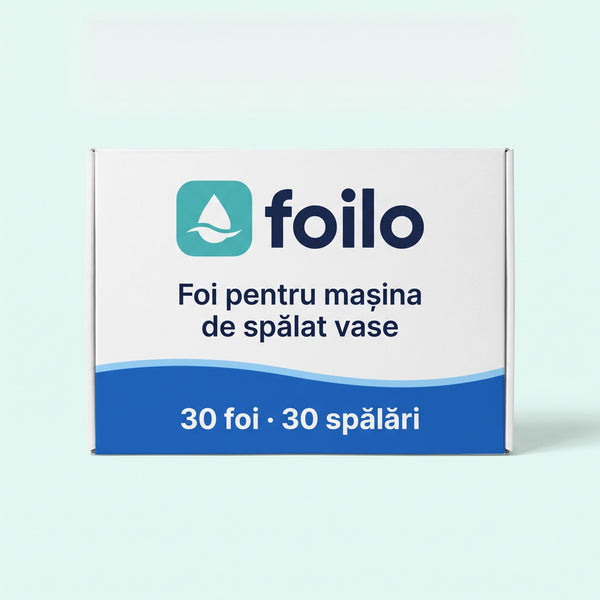 Cutie Foilo — foi pentru mașina de spălat vase